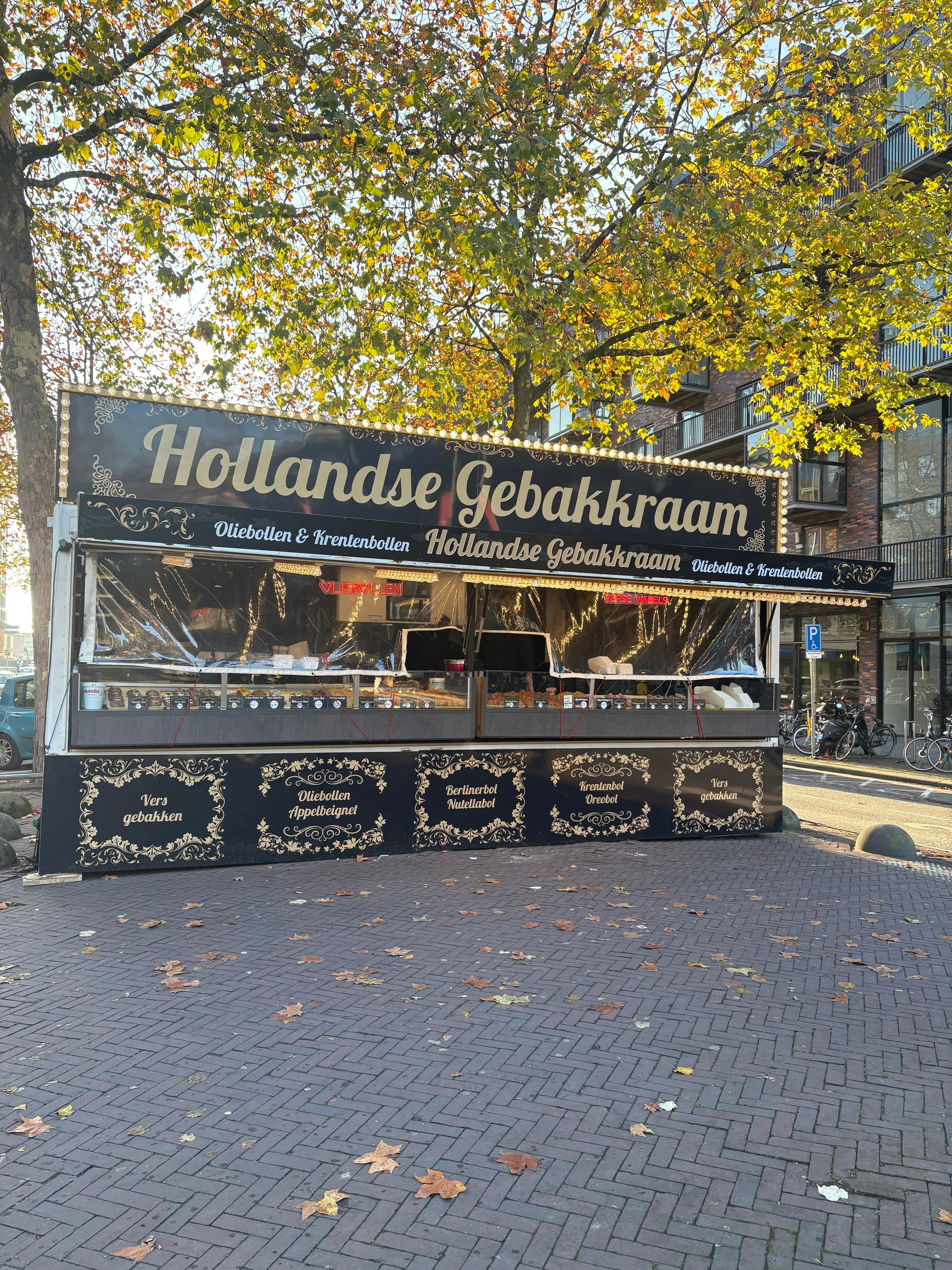 Oliebollenkraam Vuurplaat Rotterdam Zuid